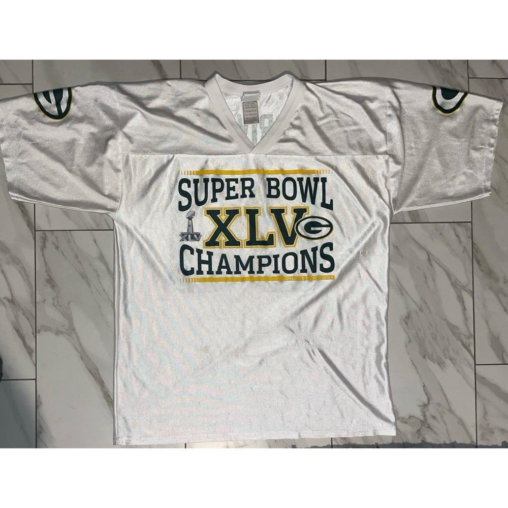 2011 Green Bay Packers Donald Driver 80 Super Bowl XLV Champions Jersey L